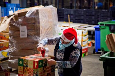 Inpakavond Kerstpakkettenactie Zwolle 2015