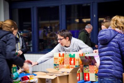 Inpakavond Kerstpakkettenactie Zwolle 2015