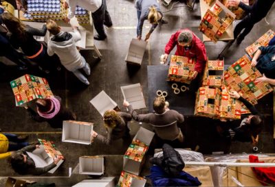 Inpakavond Kerstpakkettenactie 2016